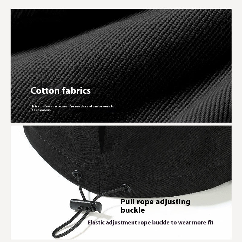 Chapeau décontracté féminin en pur coton confortable