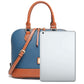 Sac en cuir PU Ashleigh bleu tendance