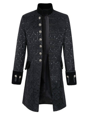 Costume médiéval couleur unie mode steampunk