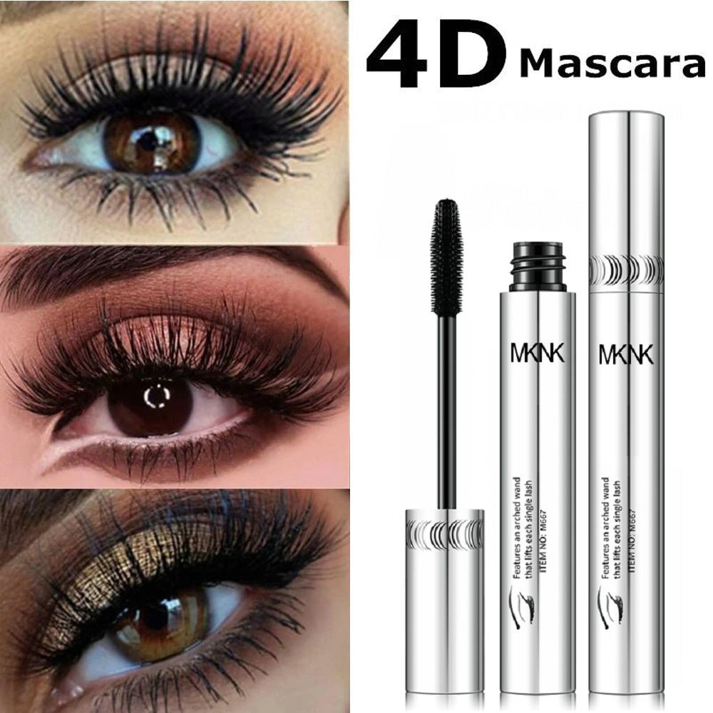 Mascara pour cils en fibre de soie 4D