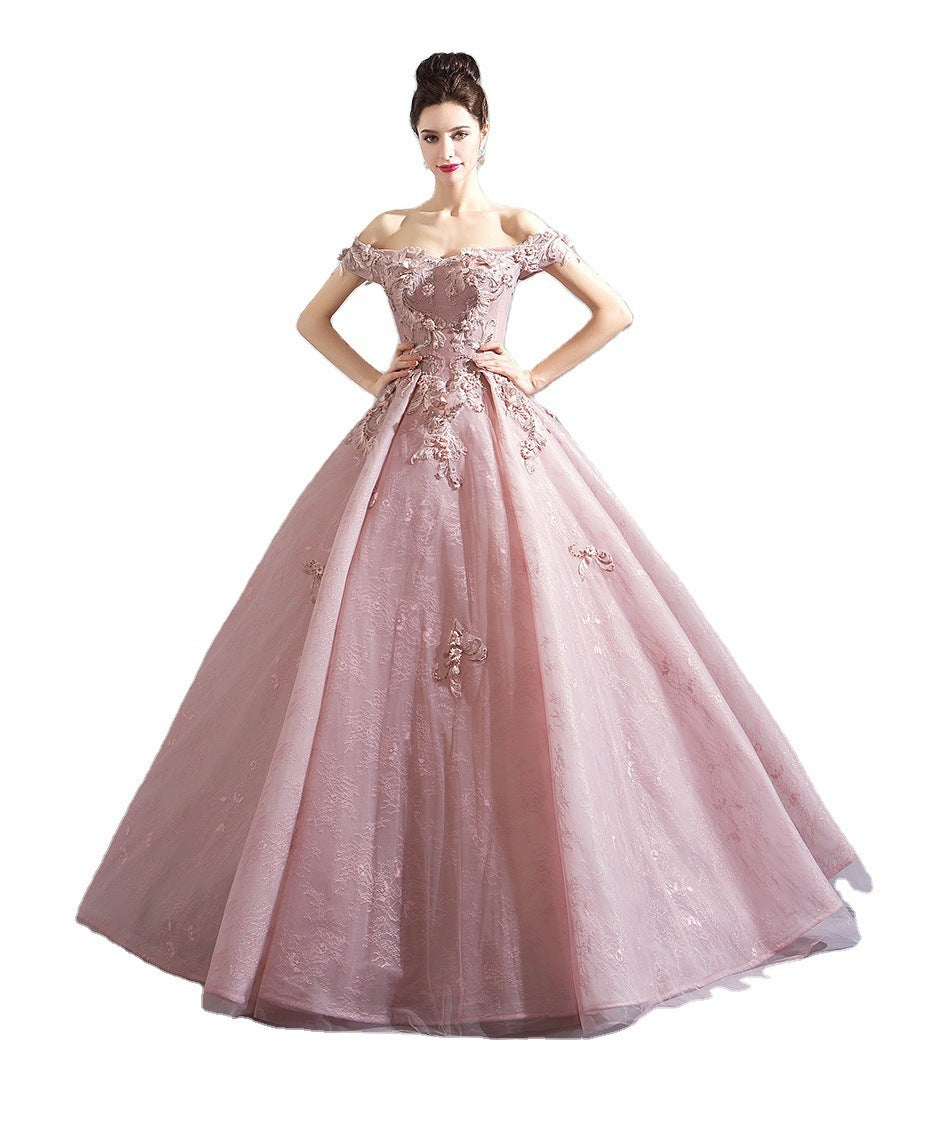 Robe de mariée princesse Toast de mariage de la mariée
