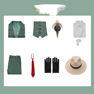 Ensemble complet de costumes de scène pour animation cosplay