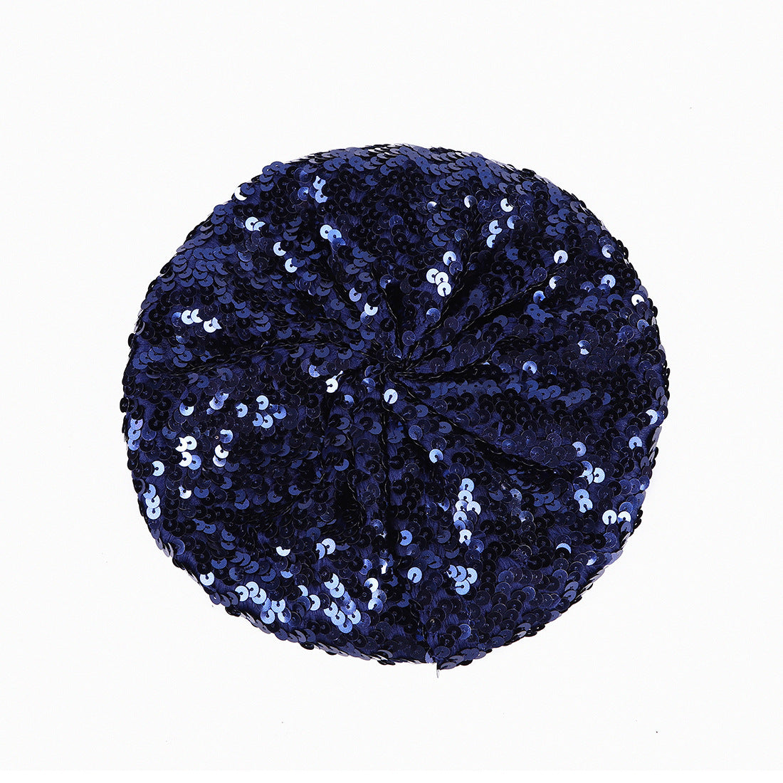 Béret pour femme en paillettes colorées