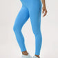 Legging de sport moulé taille haute et élastique pour femme