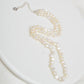 Collier ras du cou en perles en argent