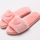 Chaussons en peluche pour femme