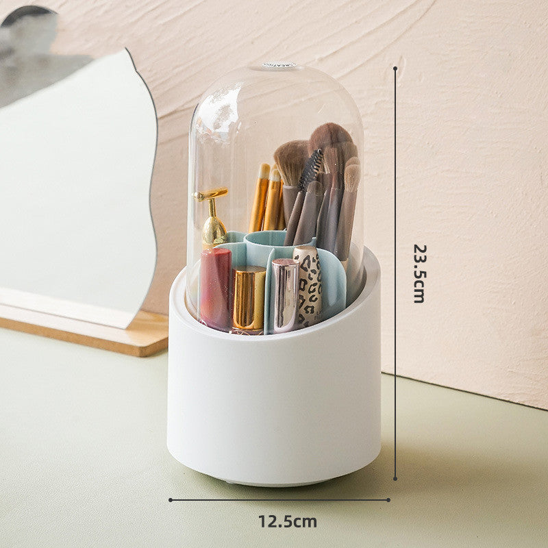 Boîte de rangement rotative pour cosmétiques et maquillage