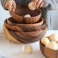 Ensemble d'ustensiles en bois naturel pour la cuisine