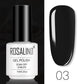 Set de Vernis Gel ROSALIND – Manucure Semi-Permanente, Top Coat UV LED