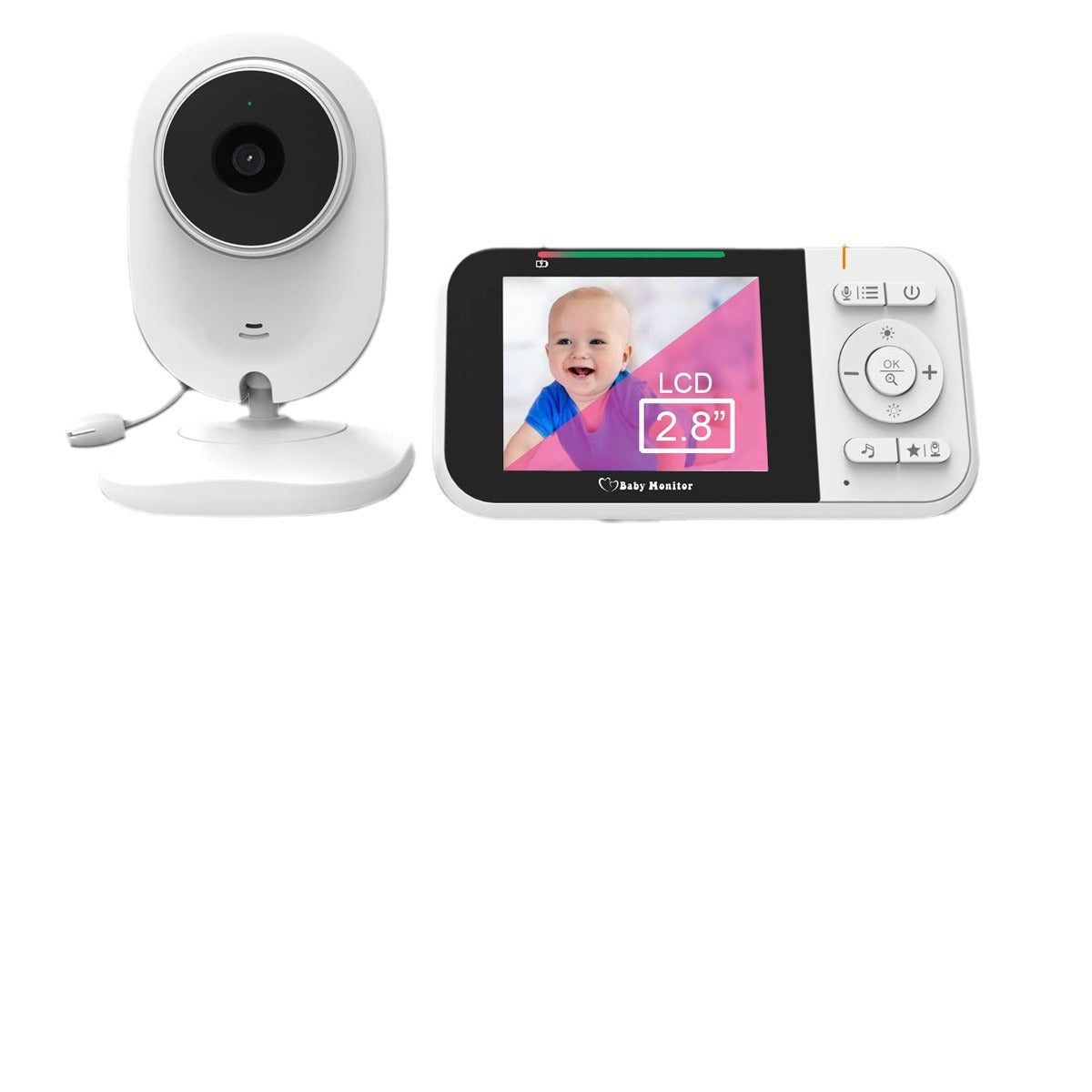 Baby Monitor 2.8 pouces – Dispositif de Surveillance pour Bébé