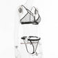 Ensemble soutien gorge deux pièces en maille pour dames