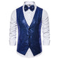 Gilet à paillettes pour costume de scène pour homme