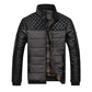 Veste patchwork de mode hiver pour homme