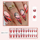 Faux ongles de longueur moyenne Patch Ins Style Hot Girl