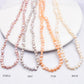 Collier ras du cou en perles en argent