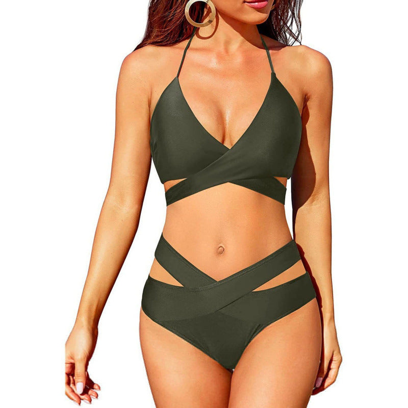 Maillot de bain taille haute