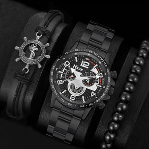 Montre en acier homme fashion quartz