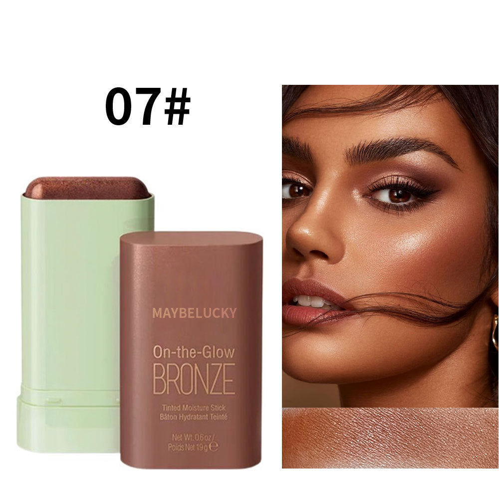 Fard à joues contouring mat et soyeux et scintillant