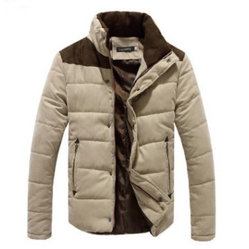 Veste parka chaude coupe-vent pour homme