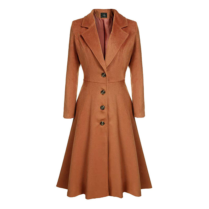 Trench-coat long pour femme