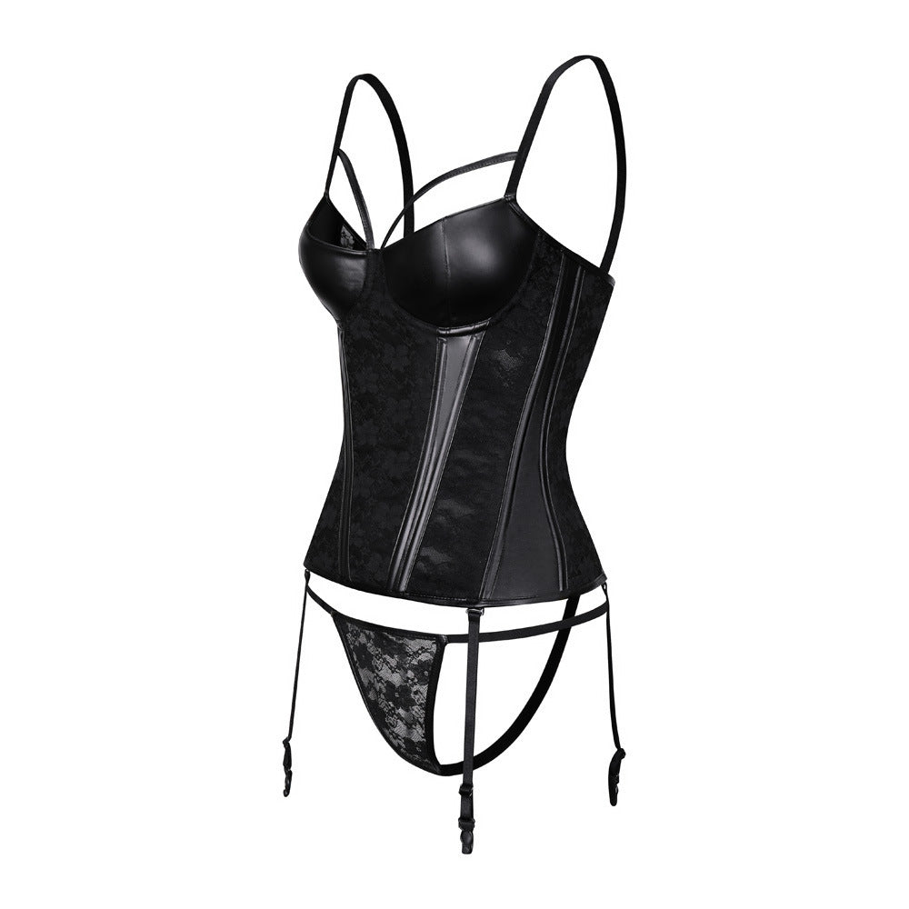 Corset en dentelle sexy européen et américain