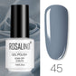 Set de Vernis Gel ROSALIND – Manucure Semi-Permanente, Top Coat UV LED