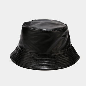 Chapeau homme en cuir double face