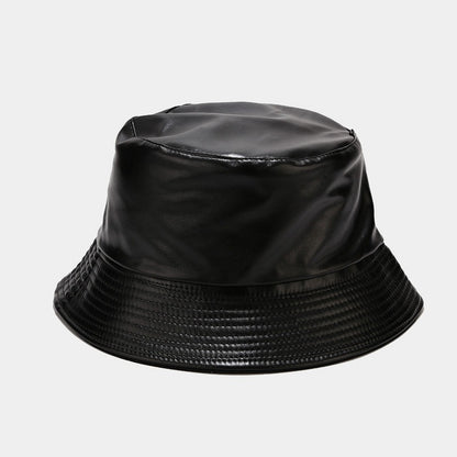 Chapeau homme en cuir double face