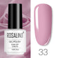 Set de Vernis Gel ROSALIND – Manucure Semi-Permanente, Top Coat UV LED