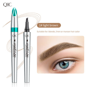 Crayon à Sourcils Liquide Imperméable – Effet Sourcils Sauvages, Non-Bavé