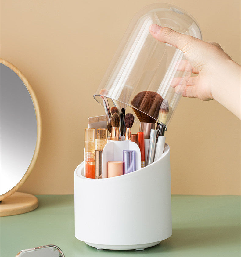 Boîte de rangement rotative pour cosmétiques et maquillage