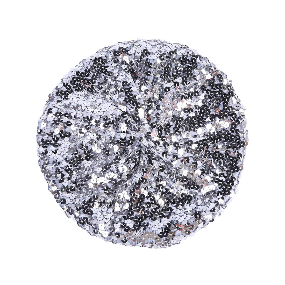 Béret pour femme en paillettes colorées