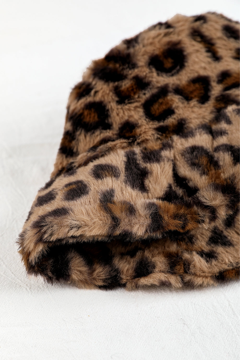 Thai Curry Leopard Peluche à large bord Chapeau de pêcheur d'hiver