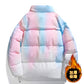 Blouson d'hiver en peluche chaud et épais avec poches