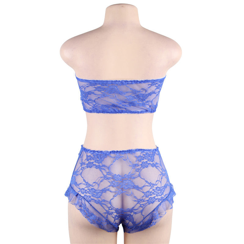 Ensemble de sous-vêtements en dentelle pour femme
