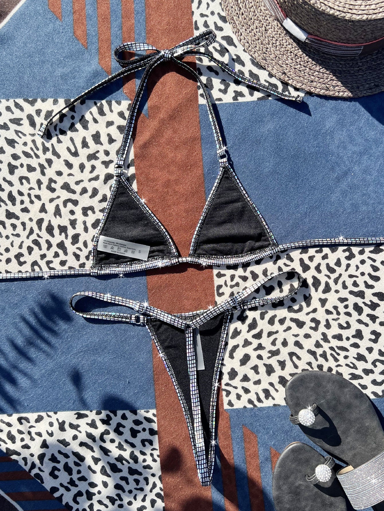 Maillot de bain argenté