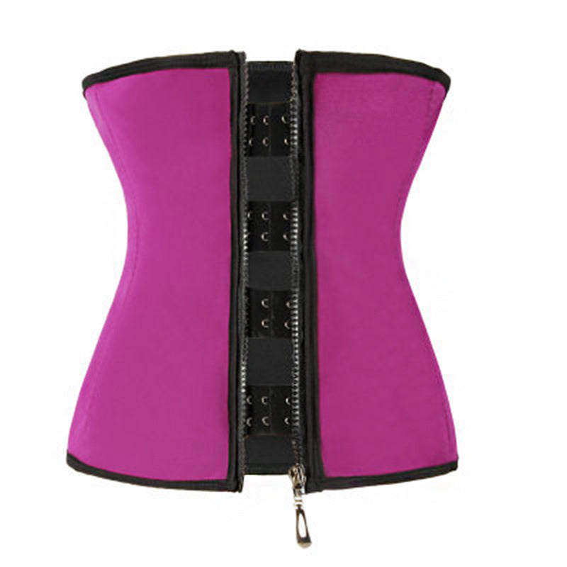 Gaine raffermissante à fermeture à glissière avec ceinture réglable