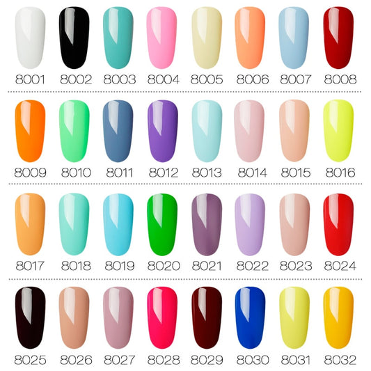 Vernis à ongles Art Manicure Venalisa – 60 couleurs, gel à tremper, pinceau colles pratique