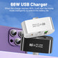 Chargeur de téléphone Type-C HUB Extension Ellipse Splitter