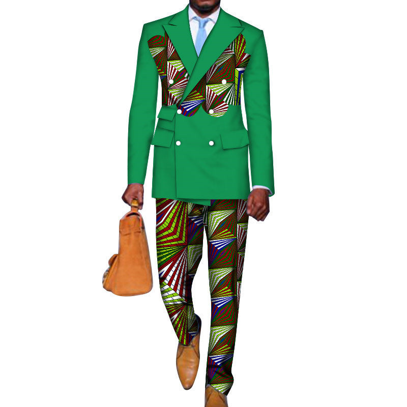 Ensemble de costumes nationaux africains pour hommes