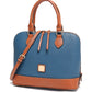 Sac en cuir PU Ashleigh bleu tendance