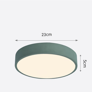 Lampe de chambre moderne minimaliste, LED de plafond