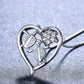 Collier pendentif tortue en or blanc