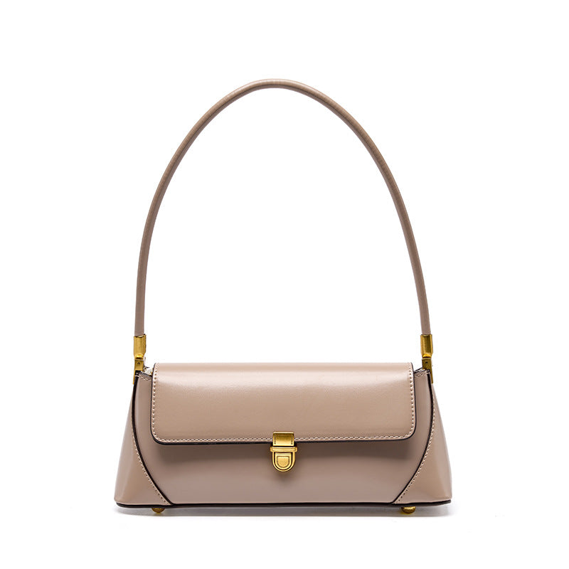 Sac Baguette Femme – Cuir Véritable, Tendance & Porté Épaule