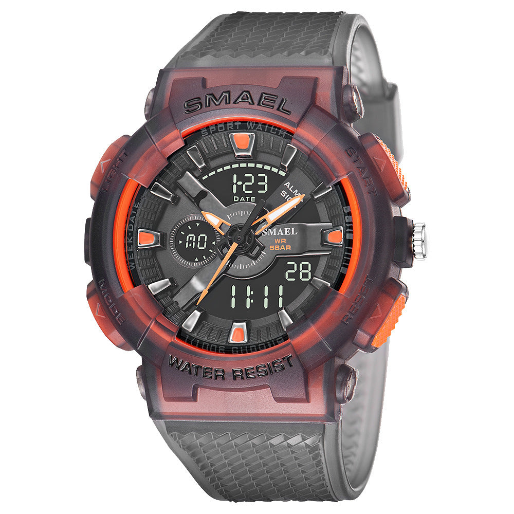 Montre électronique multifonctionnelle étanche pour les sports de plein air