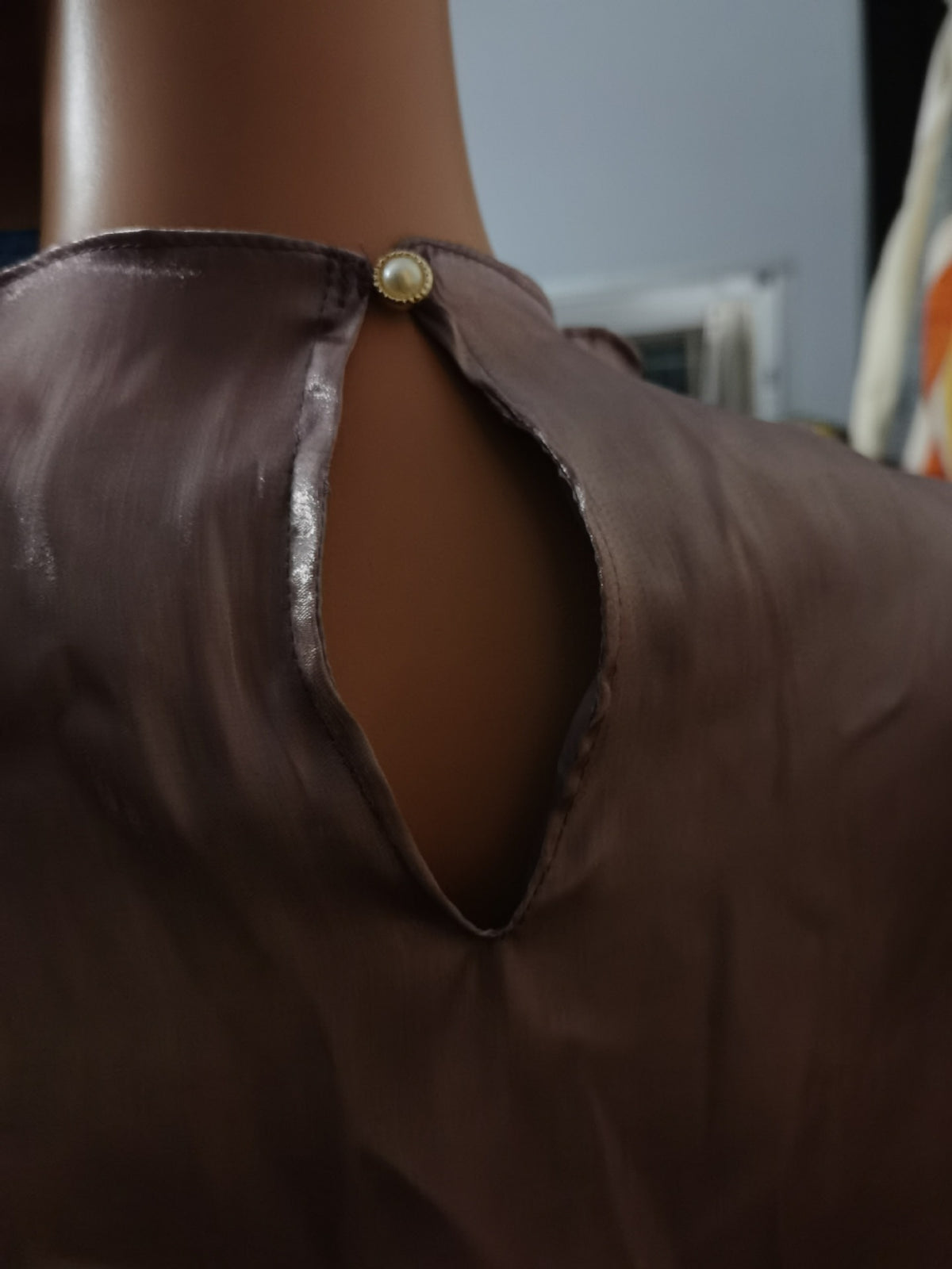 Robe soirée ample turque en polyester pour femme