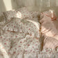 Draps de lit en dentelle,