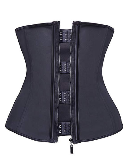 Gaine raffermissante à fermeture à glissière avec ceinture réglable