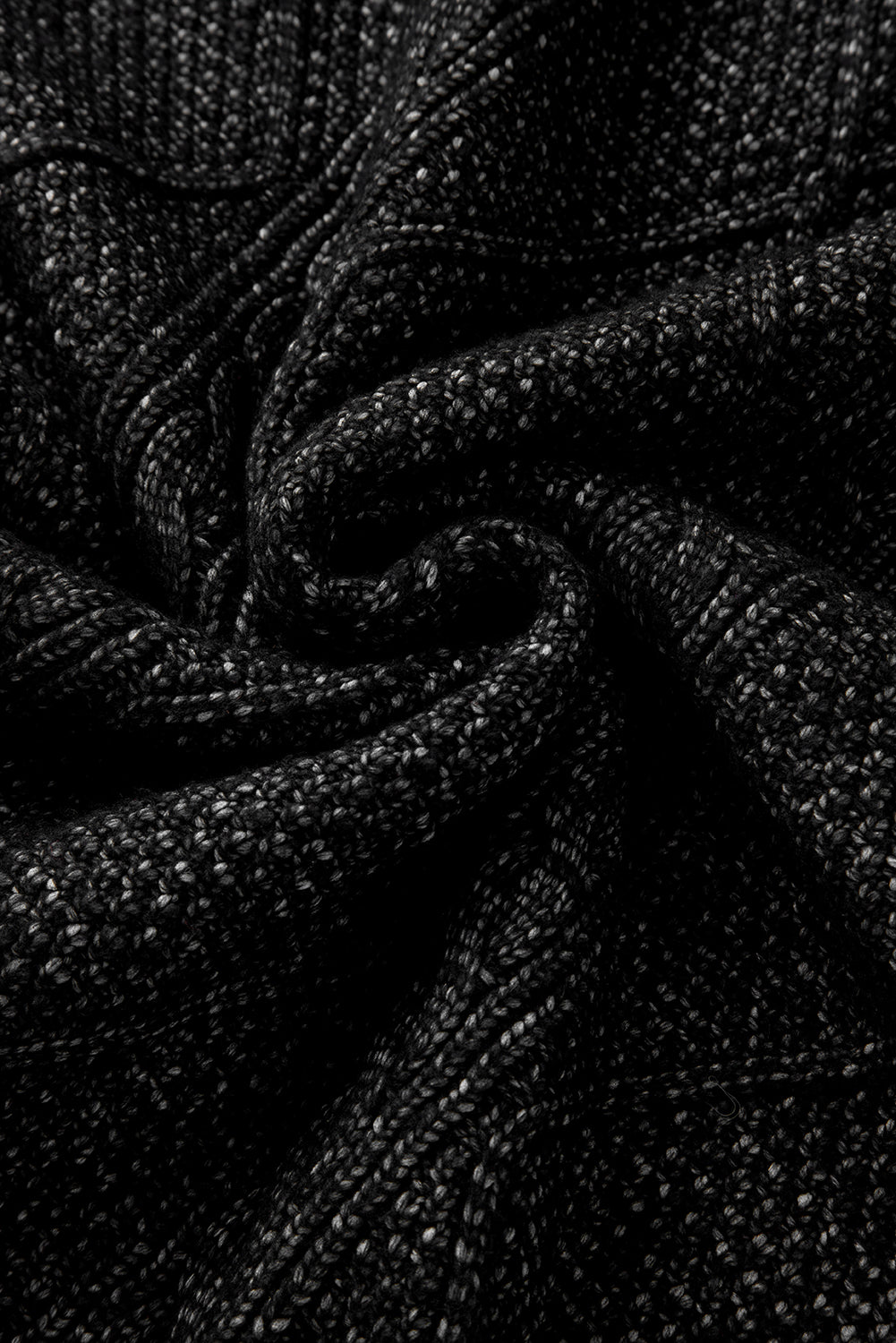 Robe chasuble à épaulettes en maille torsadée vert brumeux