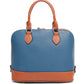 Sac en cuir PU Ashleigh bleu tendance